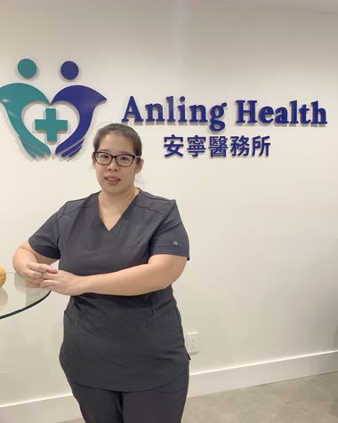 Chungyee, office supervisor at the Anling Health Sunrise office.